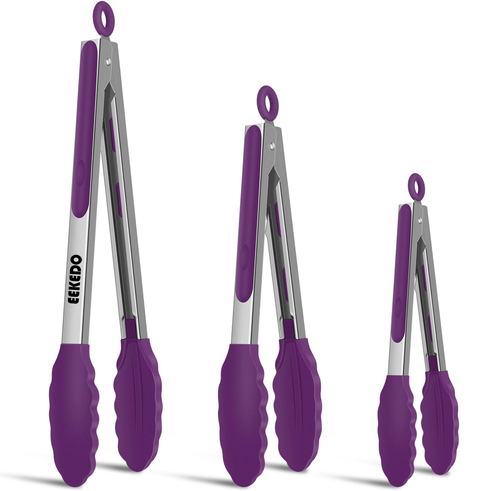 EEKEDO Barbecue Tongs - Heat Resistant & Non-Stick -20