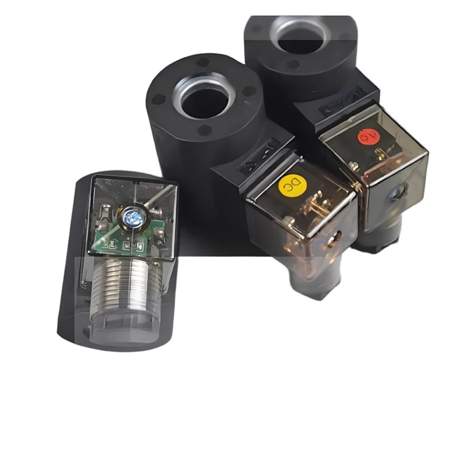Hyrtefbn Ac 220V Hydraulic Lifting Threaded Cartridge Solenoid Valve Coil(,16 Mm)