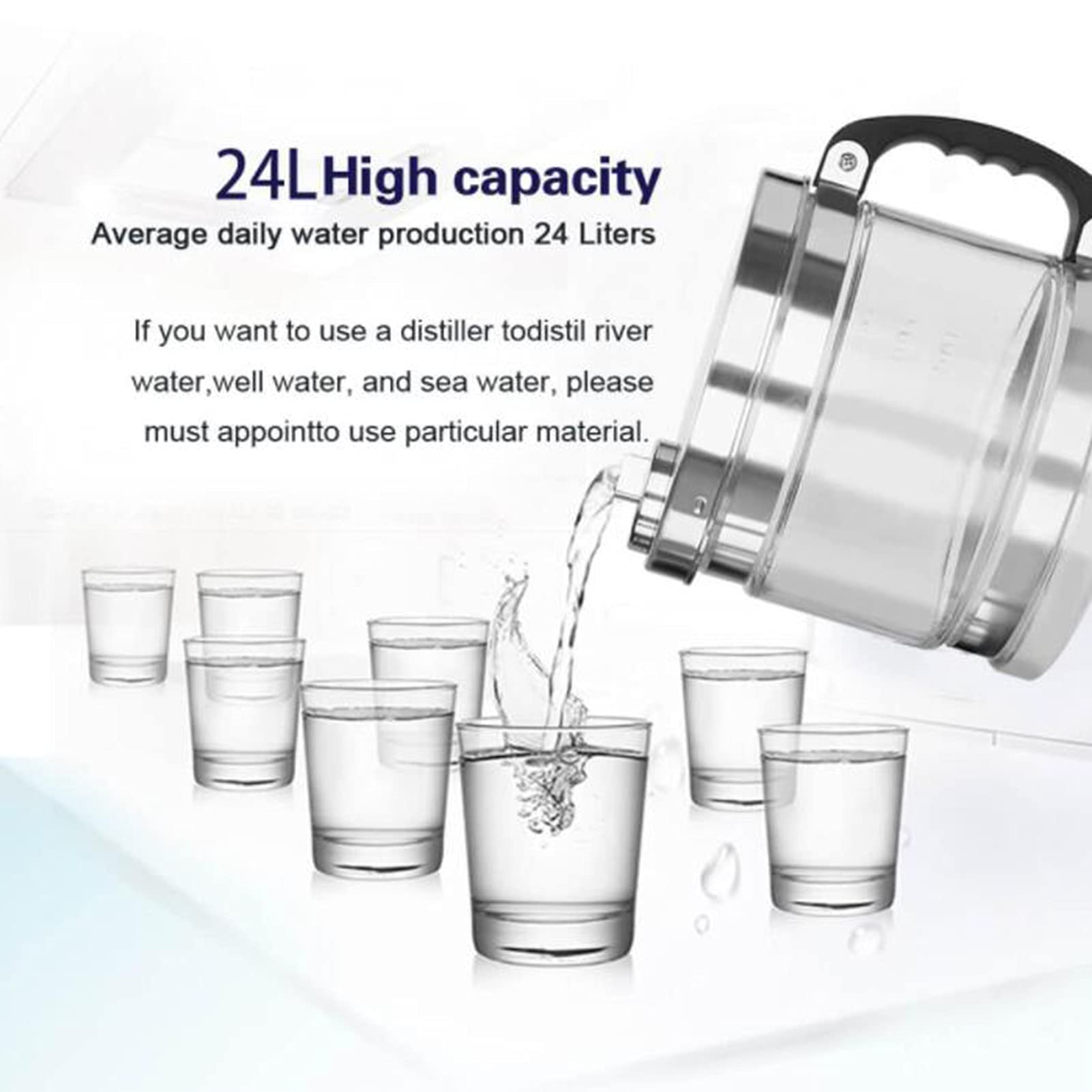 Water Distiller 蒸溜水器 pfas 除去できる蒸留水器 高性能 | water wise Japan