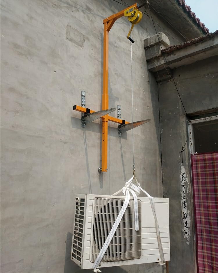 Torno Manual de 49 FT y Soportes Plegables para Aire Acondicionado miniatura 4