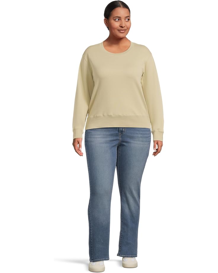 Mod-o-doc Long Sleeve Open Crew Neck Sweatshirt - #5 of 5