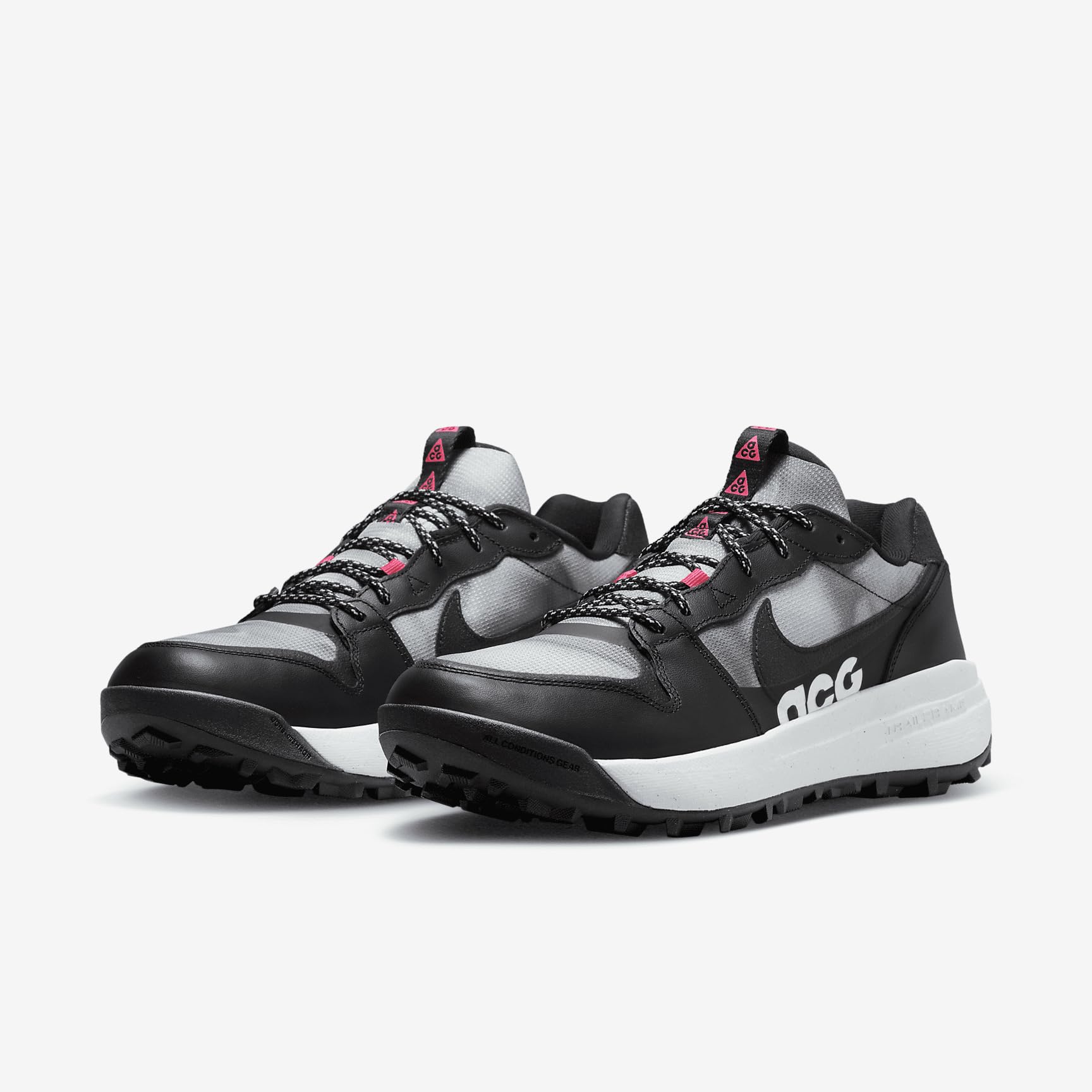 Nike ACG Lowcate, Black/Hyper Pink/Wolf Grey/Black, 4