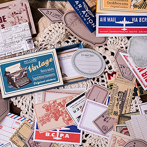 Valink Kit Scrapbooking – 60 Fogli Adesivi Decorativi, 7 Motivi, Per Album E Diari Fai Da Te