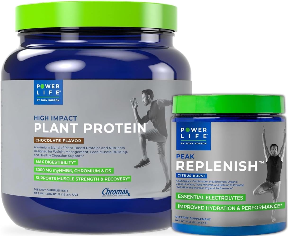 POWERLIFE Tony Horton High Impact Plant Protein Powder with