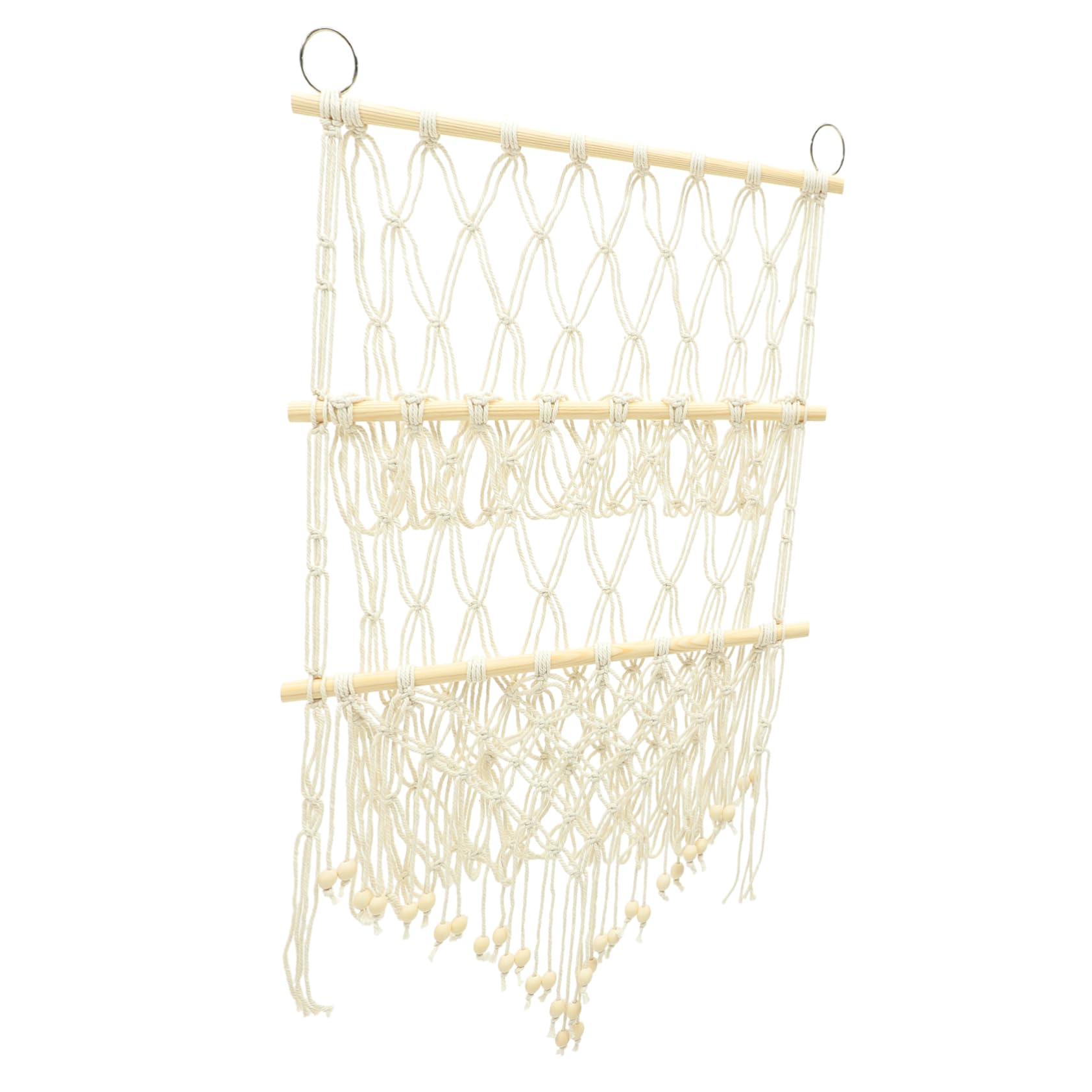 Macramé pour peluches et accessoires pour libérer le sol de la chambre