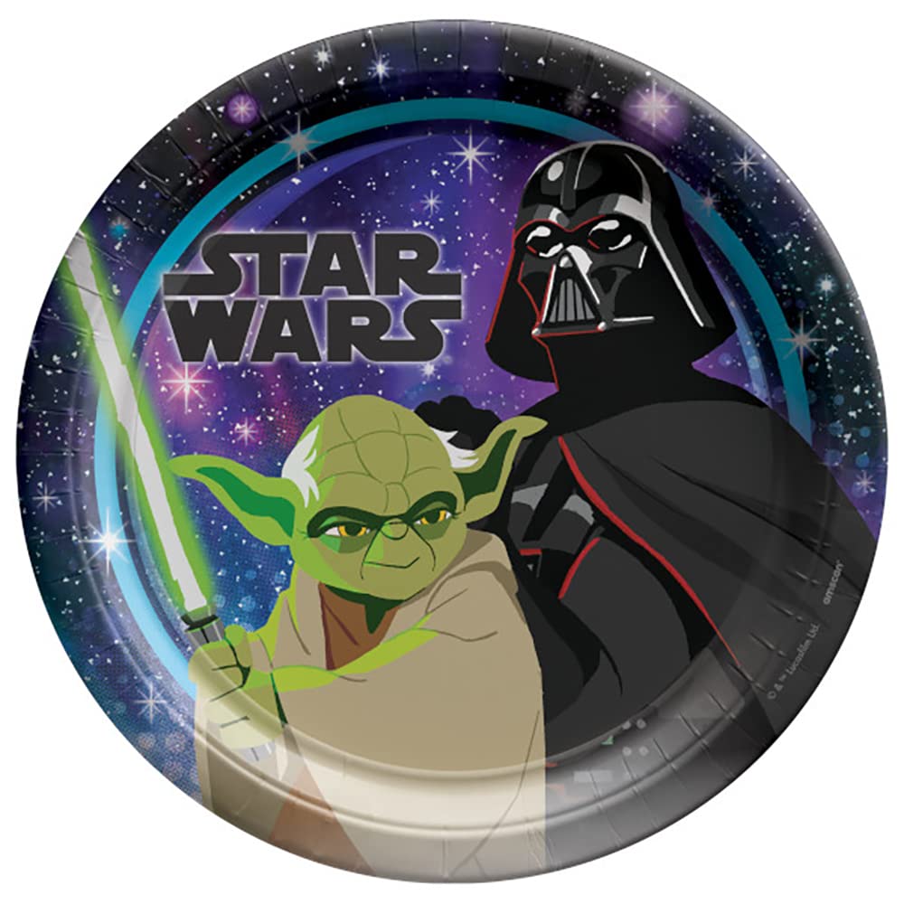 Assiettes Star Wars 23 cm Amscan pour réussir votre décoration de table