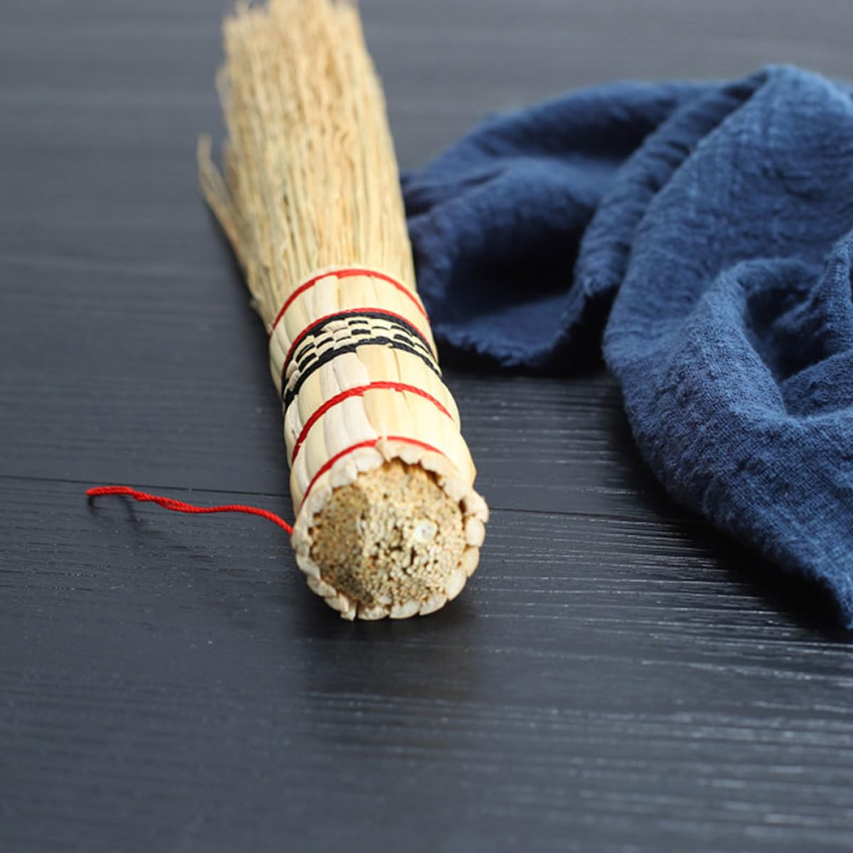 Healeved 3piezas Cepillo De Limpieza para Ollas y Sartenes Escobilla Multiusos Natural De Caña para Cocinas y Utensilios De Cocina Longitud