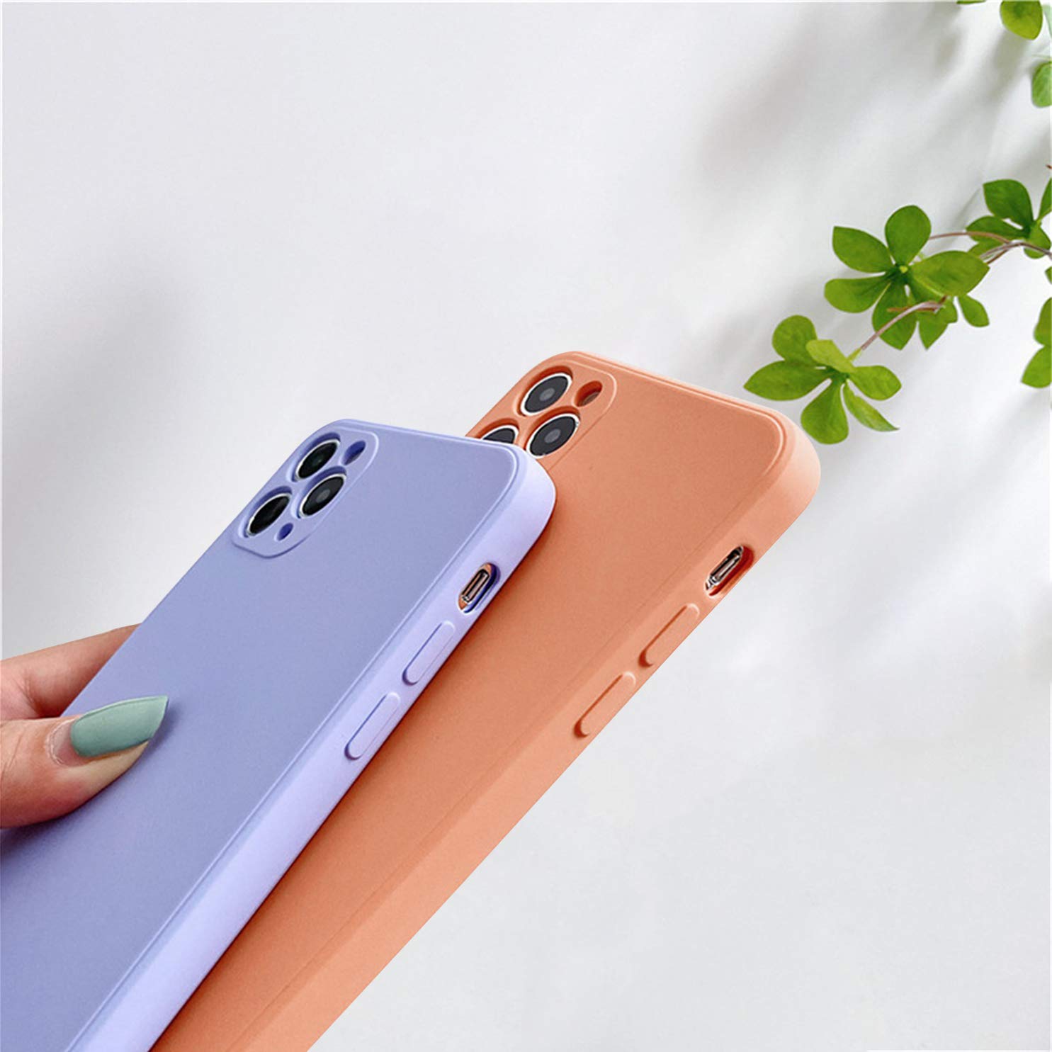 XTCASE Cover Magnetica Per IPhone 12/12 Pro [Compatibile Con MagSafe], Custodia Traslucida Opaca Posteriore Resistente Ai Graffi TPU Bumper Antiurto Sottile Protettiva Case, Blu - Foto 8