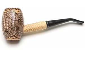 Missouri Meerschaum Country Gentleman Corn Cob Tobacco Pipe - Bent Bit