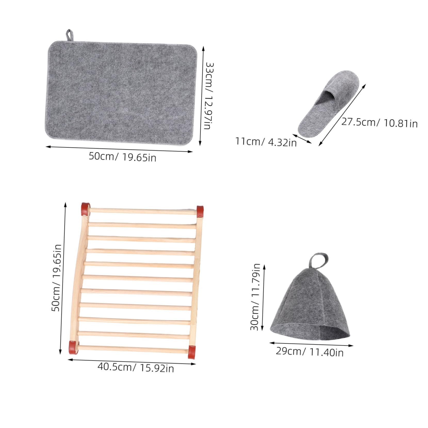 Toddmomy 1Set Ergonomic S Shape Sauna Backrest Slip Resistant Wooden Support for Home Hotel Gym Design Sauna Experience