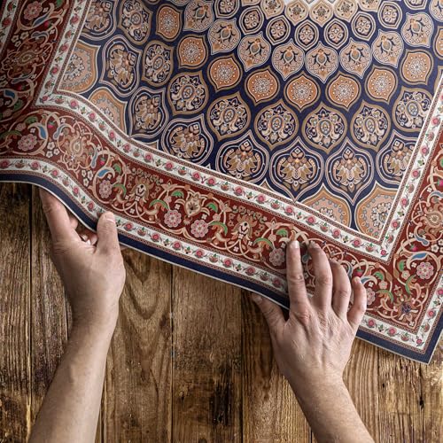 Tapis en vinyle 120x180 cm idéal pour masquer les défauts du sol - 5