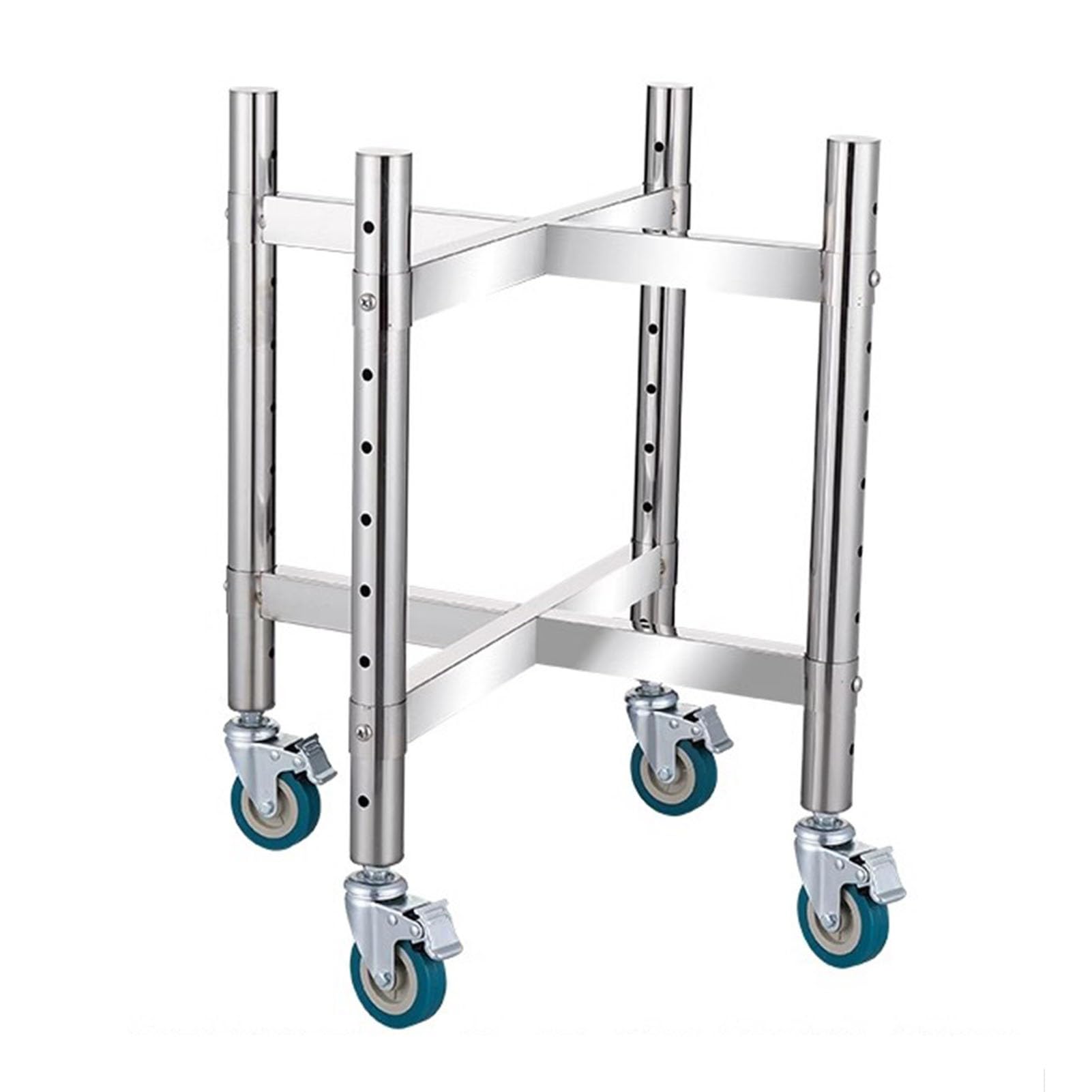 Carrello resistente dello scaffale del vaso di riserva dell'acciaio inossidabile per l'organizzazione della cucina dell'hotel e del ristorante, dell'bar
