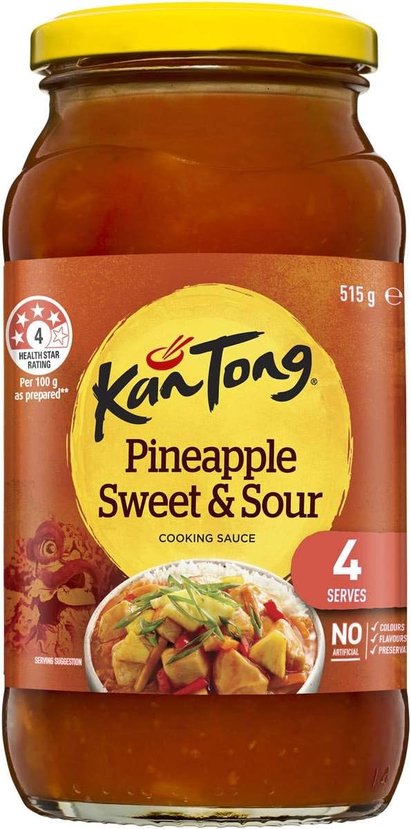 Kan Tong Cooking Sauce Sweet Sour Pineapple, 515g