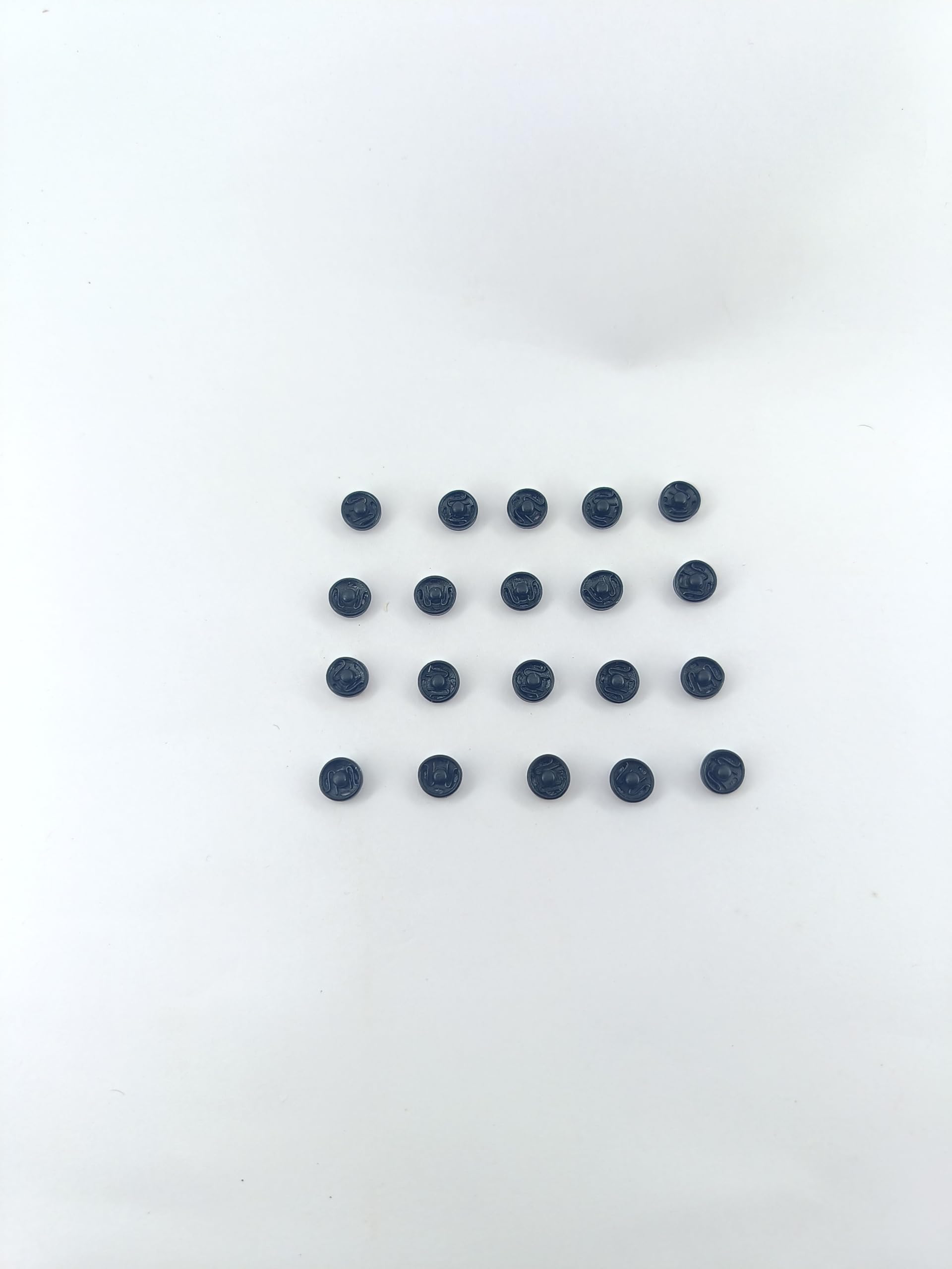 小物 WLT JUDY/CRS BTN BLACK N/S Advancedestore Small Size Black Pony Tich Buttons - Fancy/Snap