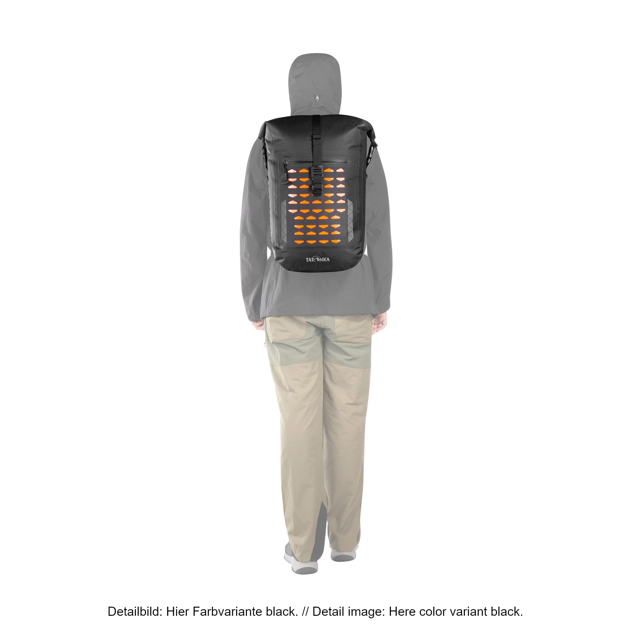 Tatonka Commuter Rolltop 30 WP - Wasserdichter Rolltoprucksack für ein Notebook, MOLLE-System, 30 Liter