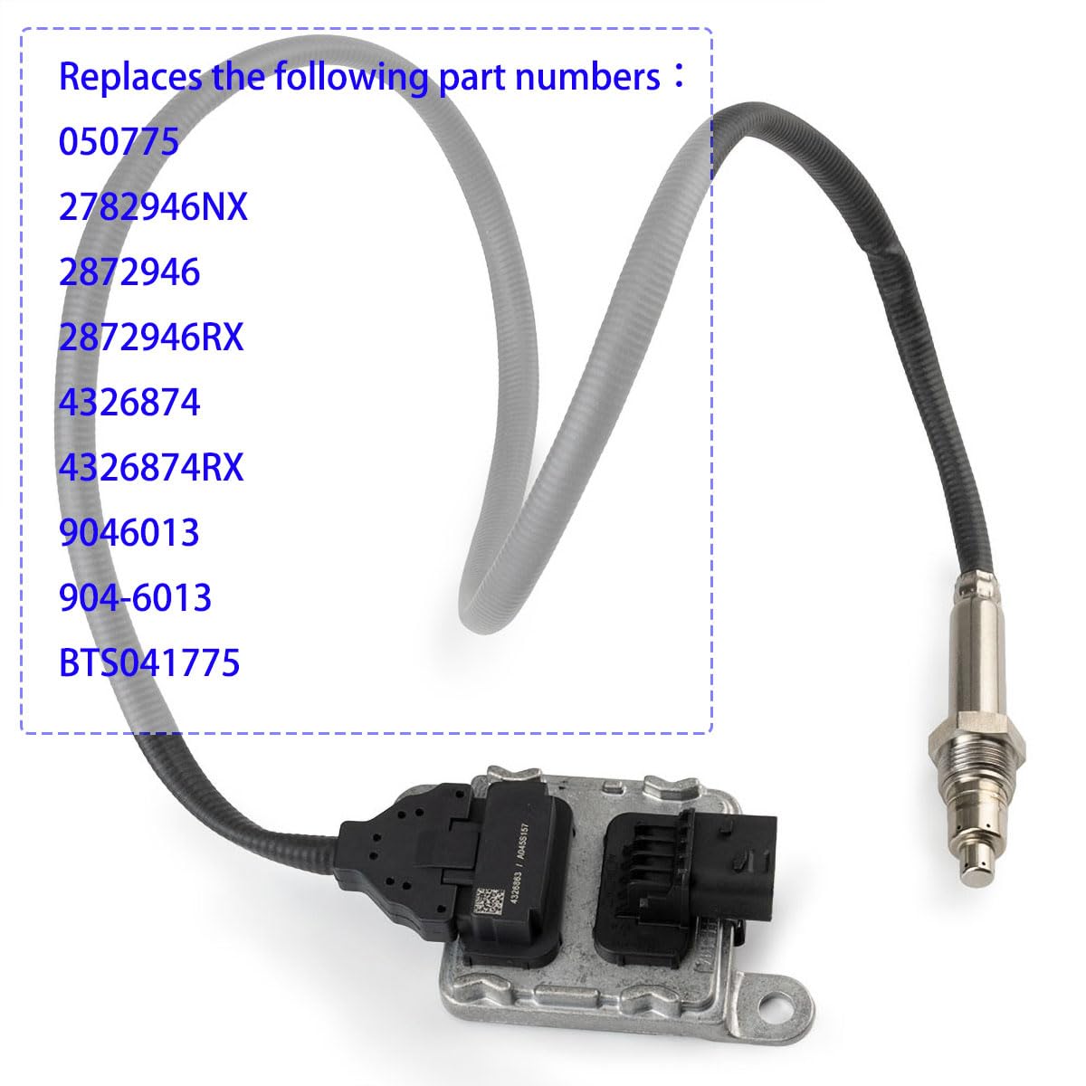 Amazon.com: 1pcs 4326874RX Nitrogen Oxide Sensor Outlet