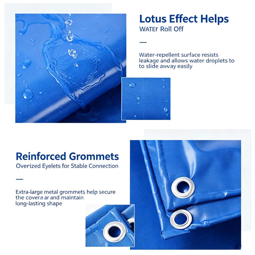 Lonas Impermeables Exterior, Lona Impermeable 500g/㎡ 2m*3m