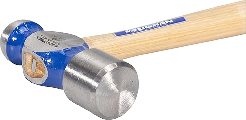 Miniatura 5 de VAUGHAN Martillo de bola de pein, 48 onzas, mango de nogal, acero americano de alto carbono, TC848, VN16030