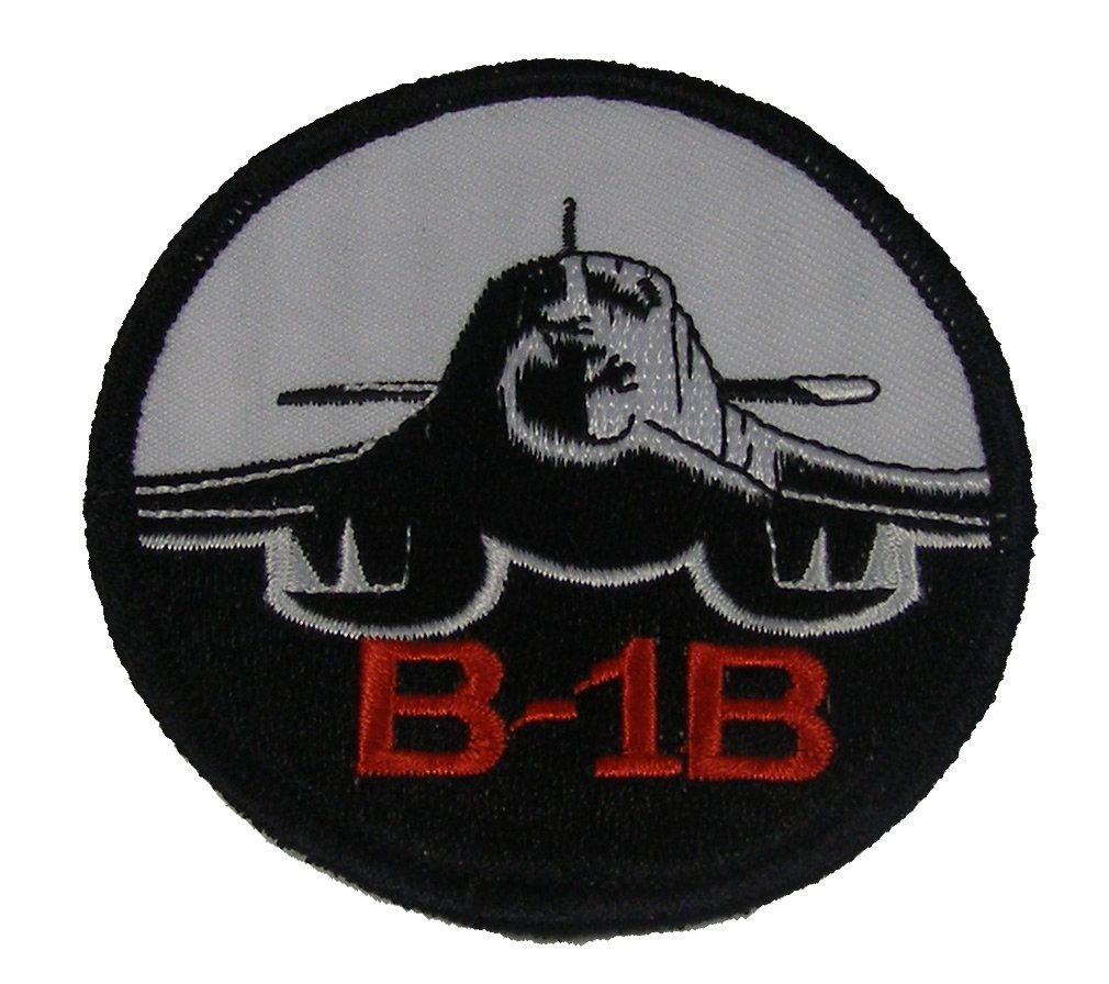 Amazon.com: B1-B BOMBER USAF PATCH - Black/White/Red - Veteran