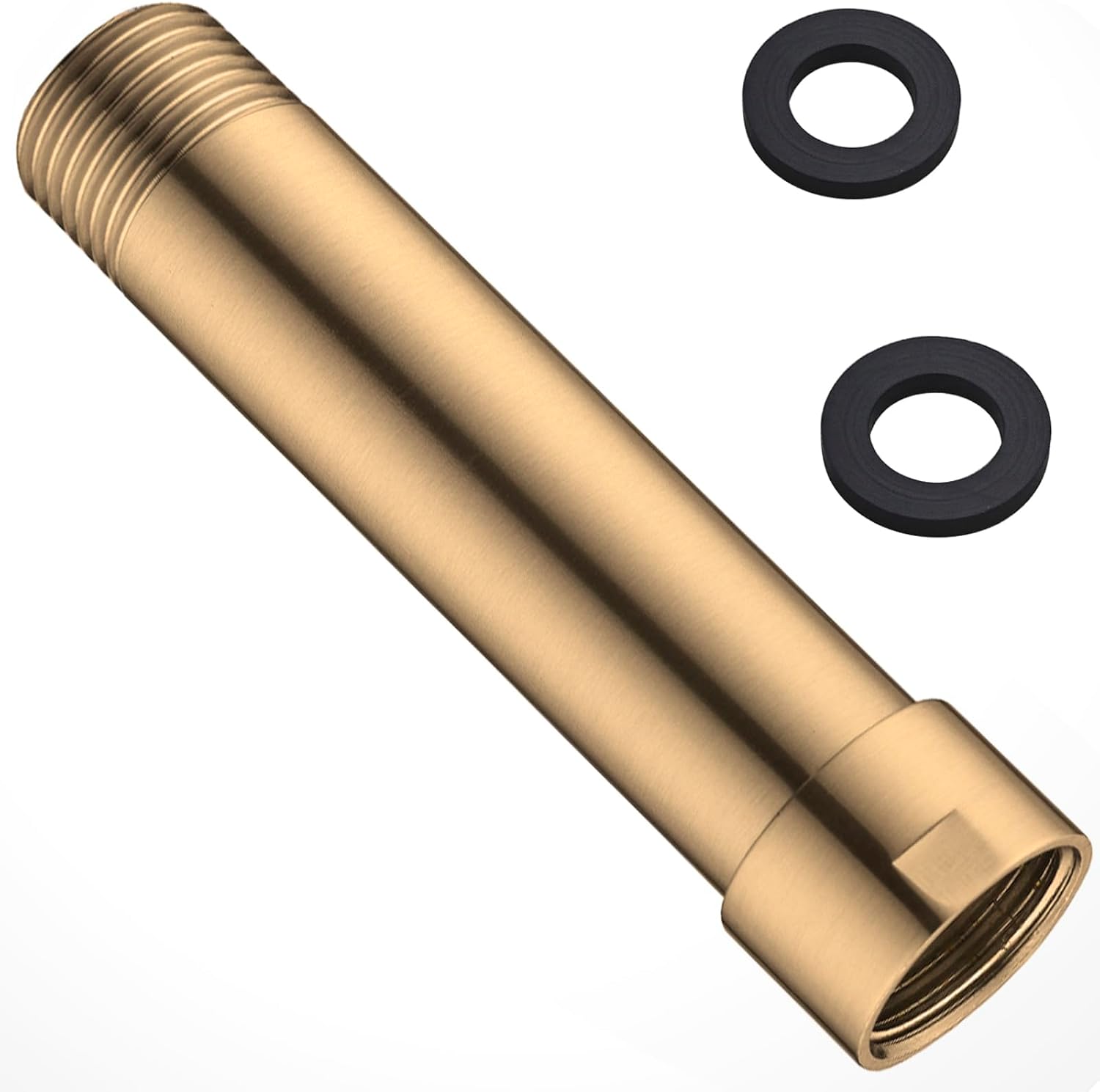 Shower Extender Arm, BSTIIU 4 Inch Extension Arm for Overhead Rainfall