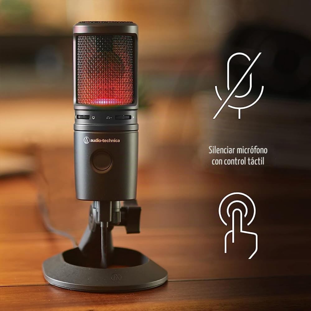 Audio-Technica AT2020USB-X Micrófono USB de condensador cardioide Negro