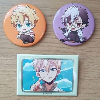 Amazon.co.jp: 地縛少年花子くん 缶バッジセット 源輝 土籠先生 OL4N