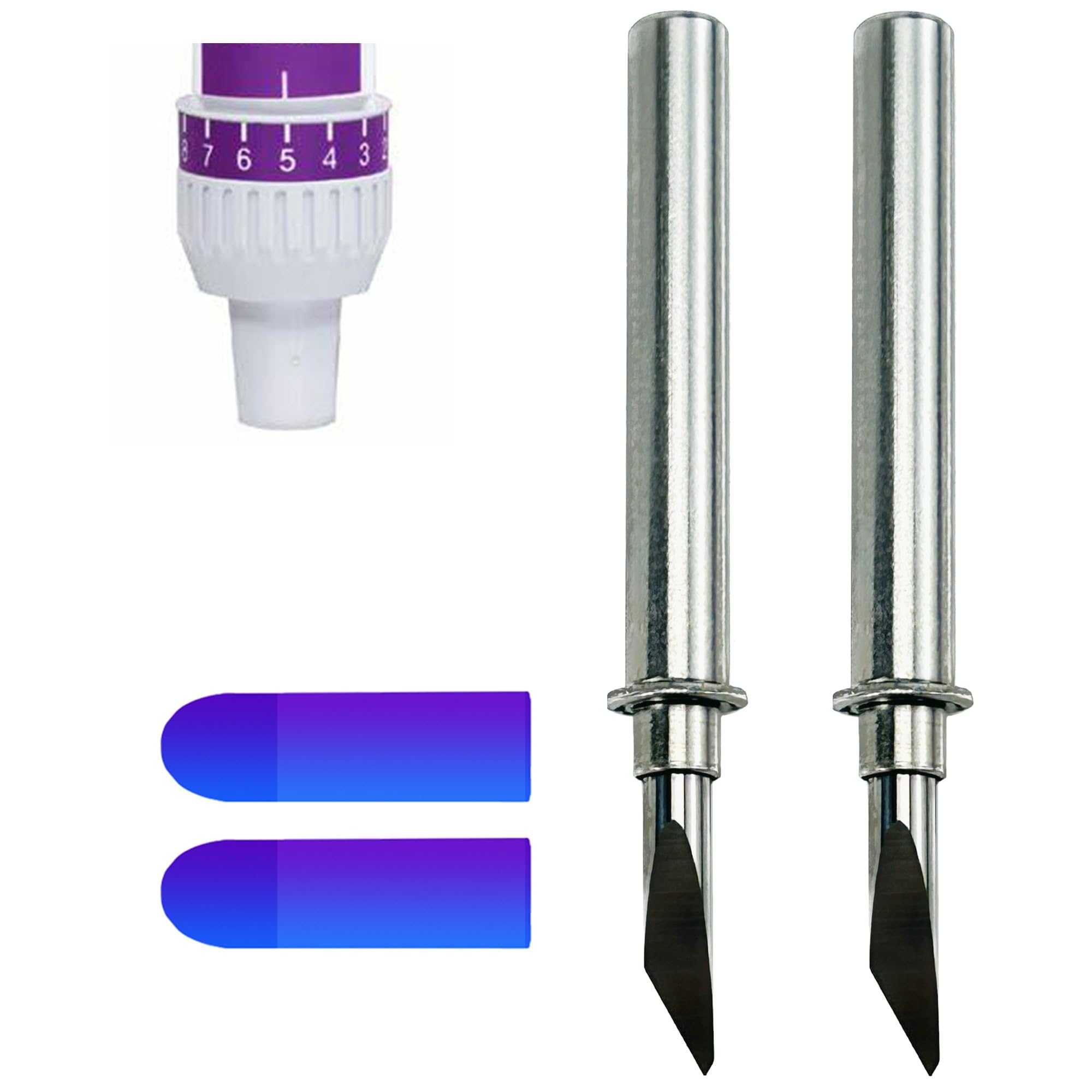 2pcs CABLDF1 Deep Cut Blade for Brother ScanNCut2 ScanNCut DX2 DesignNCut Compatible with CAHLF1 Holder