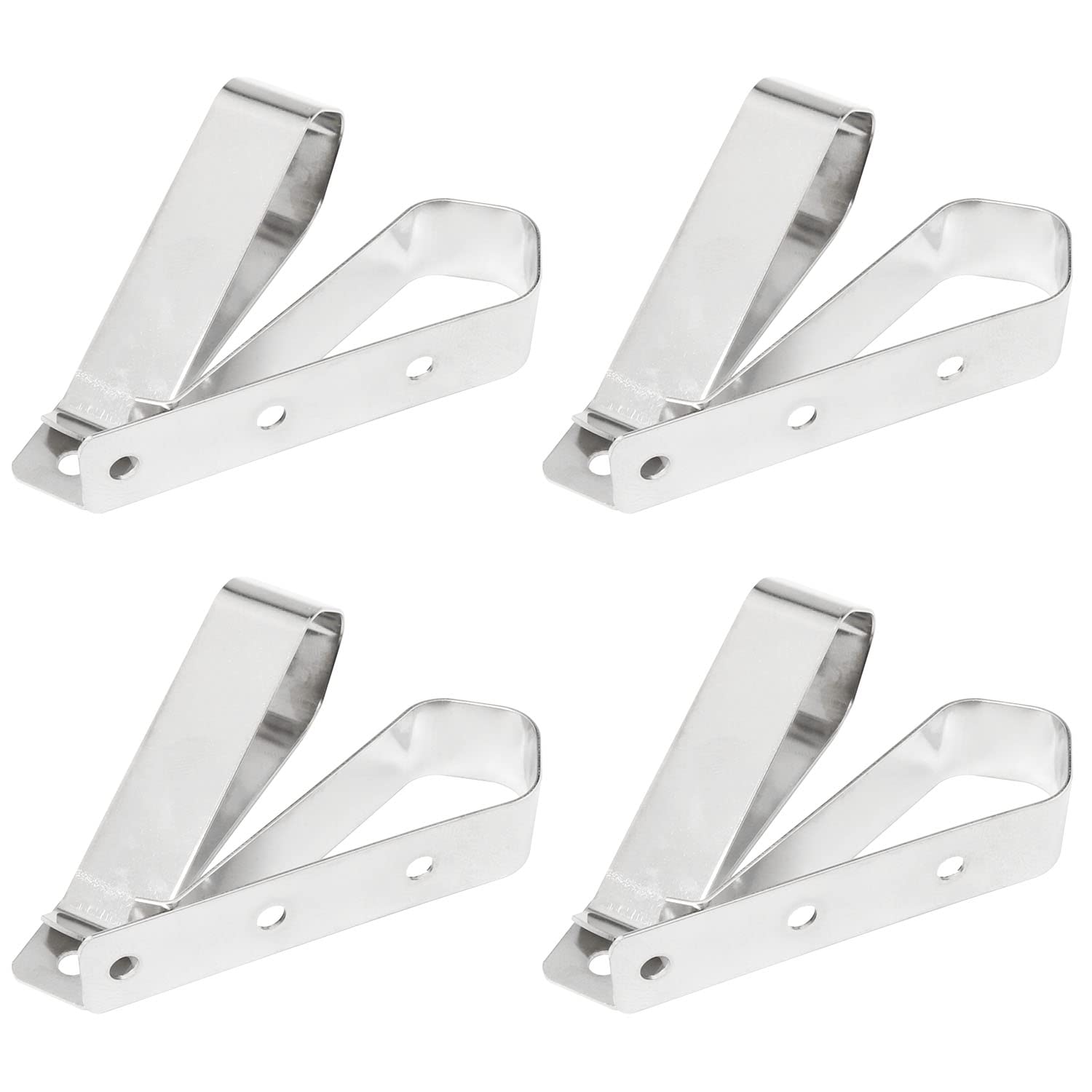 SJZBIN8PCS Garage Door Opener Clip Remote Visor Clips Remote Control Holder for Cars Visor Clip, Silver