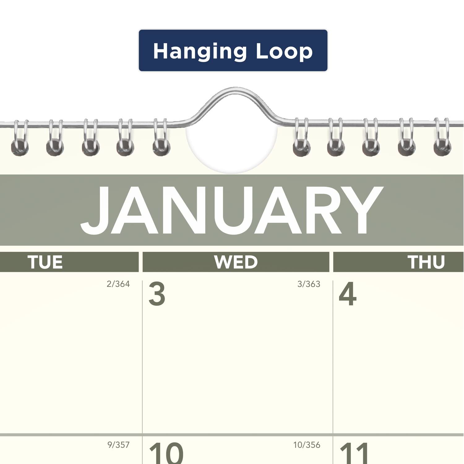 AT-A-GLANCE Calendario de pared 2024, 15 x 12 pulgadas, mediano, mensual, reciclado (PMG772824)
