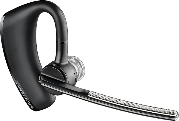 Plantronics - Voyager Legend (Poly) - Bluetooth Single-Ear (Monaural) Headset - Connect to your PC, Mac, Tablet and/or Cell Phone - Noise Canceling,Black