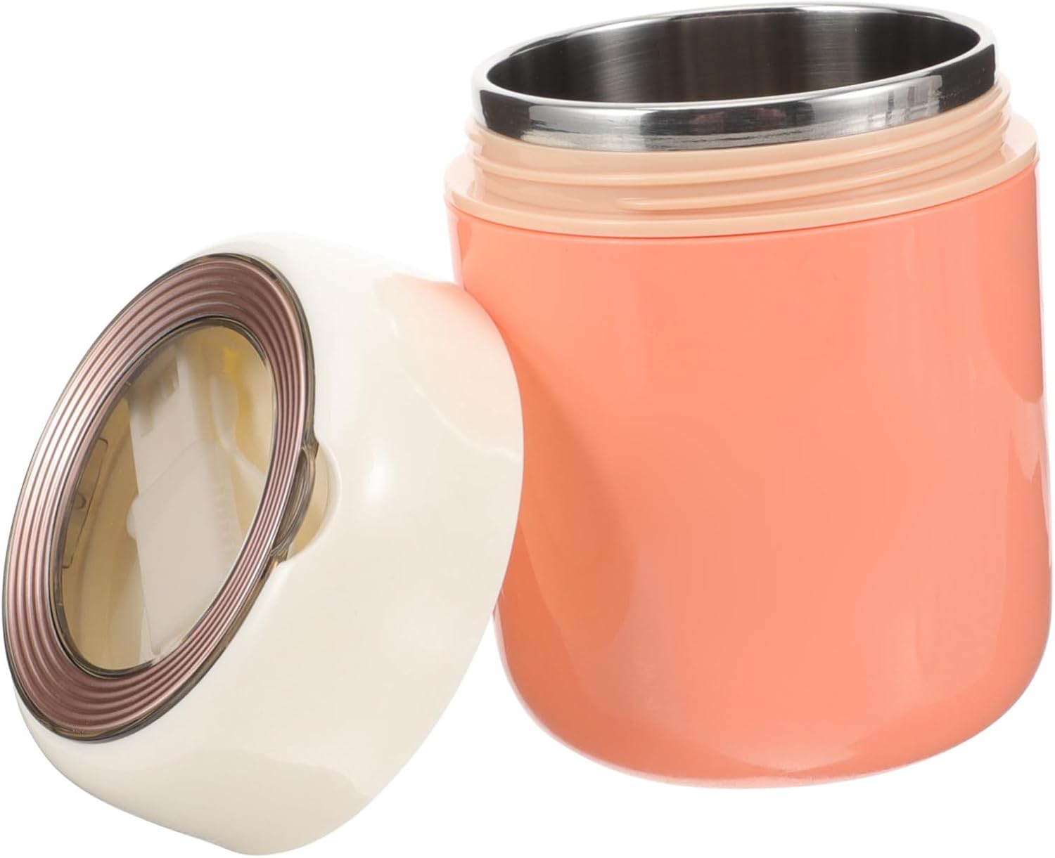 Cabilock Insulated Thermal Soup Cup for Hot Food Portable Lunch Container for Soup Porridge and Leakproof Design for Travel and Office Use