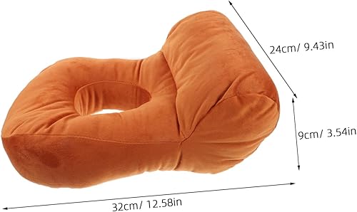 Miniatura 2 de Almohada Piercing de Oreja de Espuma Memoria, 12.6x9.4x3.5 in, Violeta