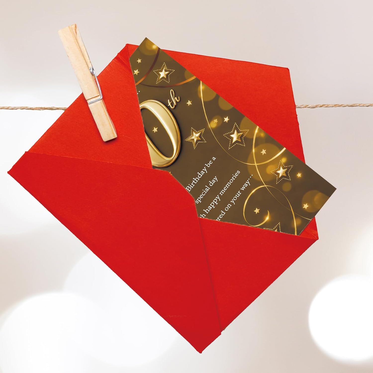 OJsensai Happy 80th Birthday Card & Gifts for Men Women, 80 Year Old Birthday Decorations - Image 6