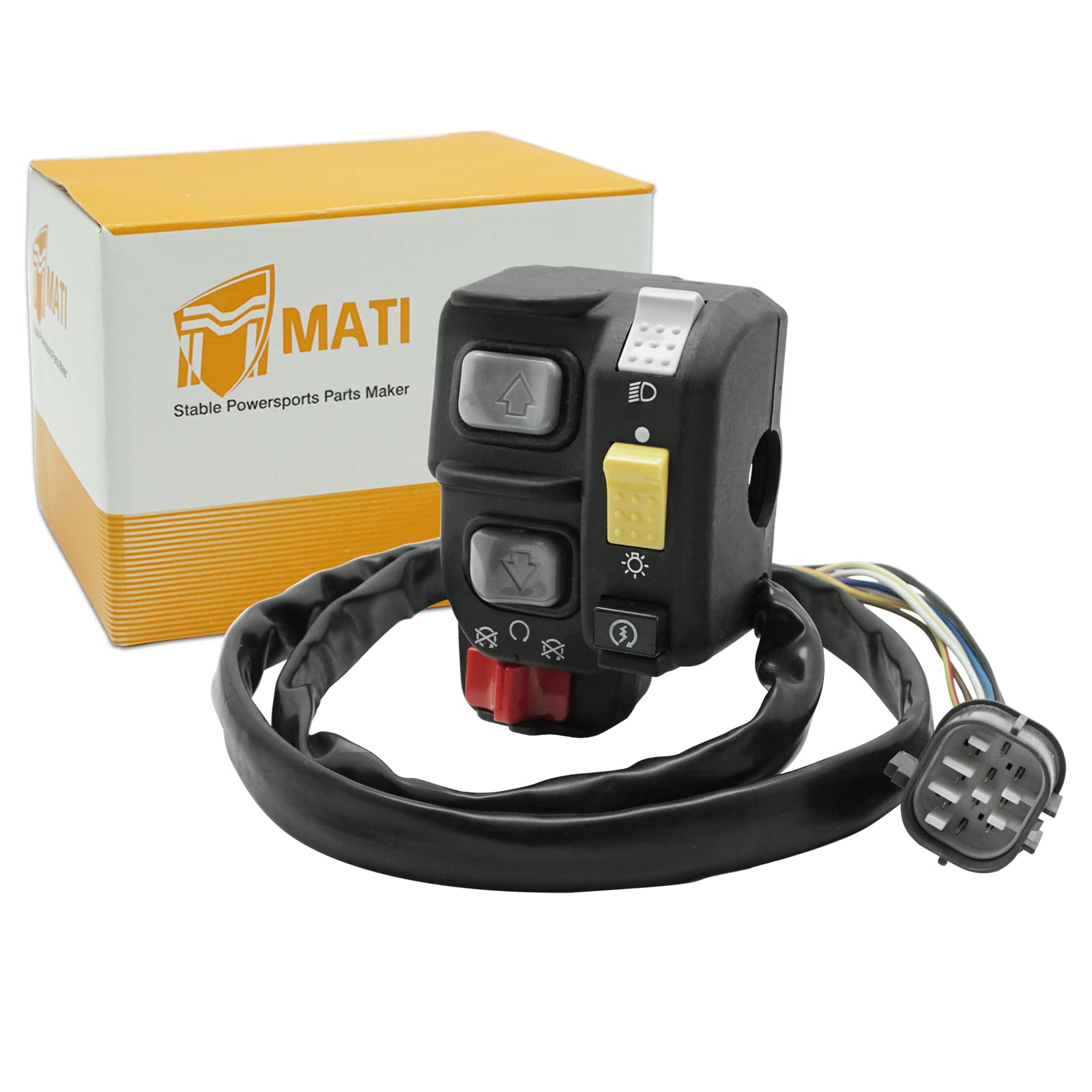 Amazon.com: M MATI Handlebar Control Switch Electric Shift Start