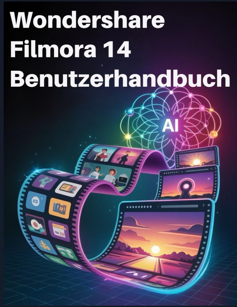 Wondershare Filmora 14 Benutzerhandbuch: Die ultimative Schritt-für-Schritt-Anleitung zur Beherrschung von KI-Tools, Keyframing und professioneller Videobearbeitung für Anfänger und Fortgeschrittene