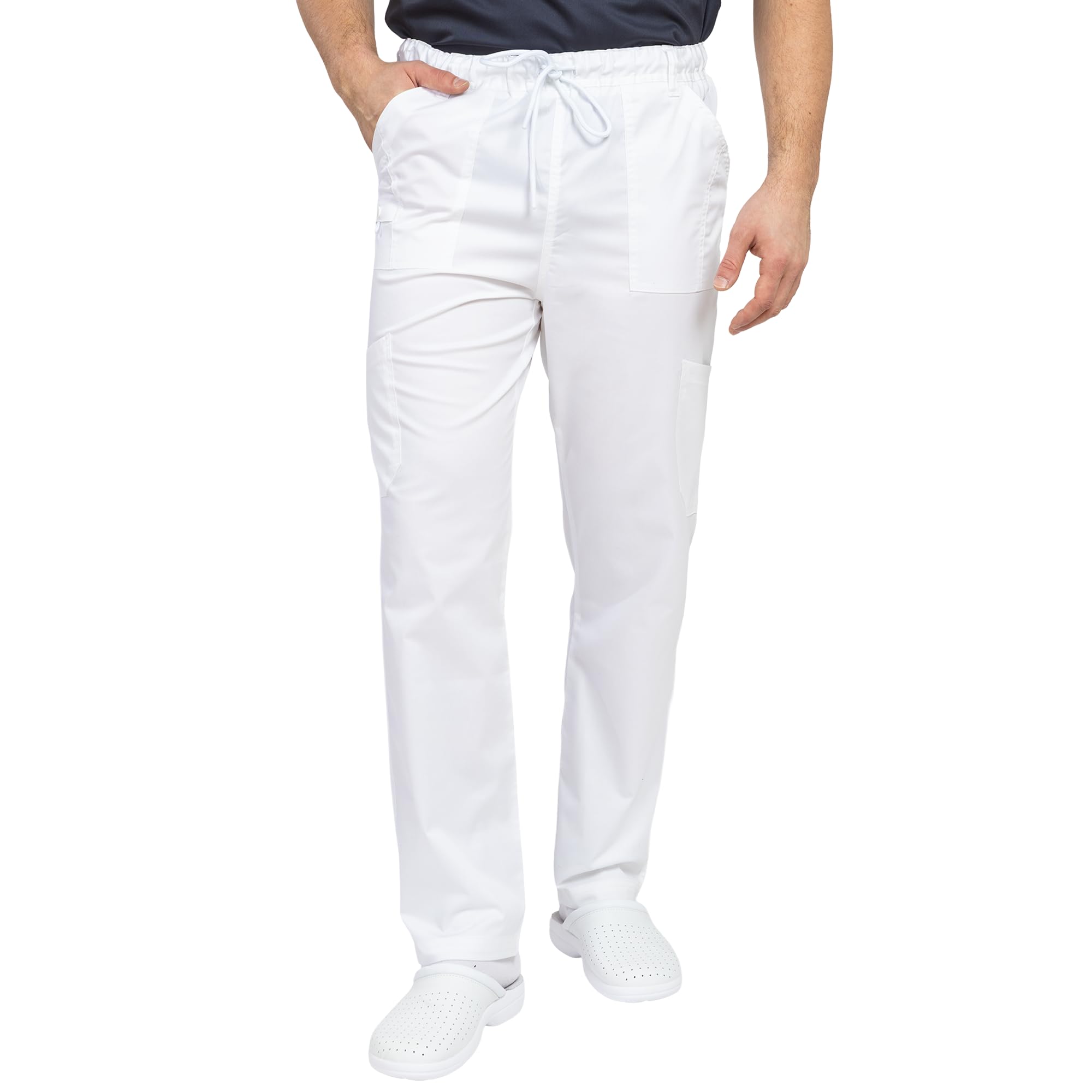 B-well Dante Man - Pantalones médicos para hombre, de alta calidad, con cintura elástica — view 10