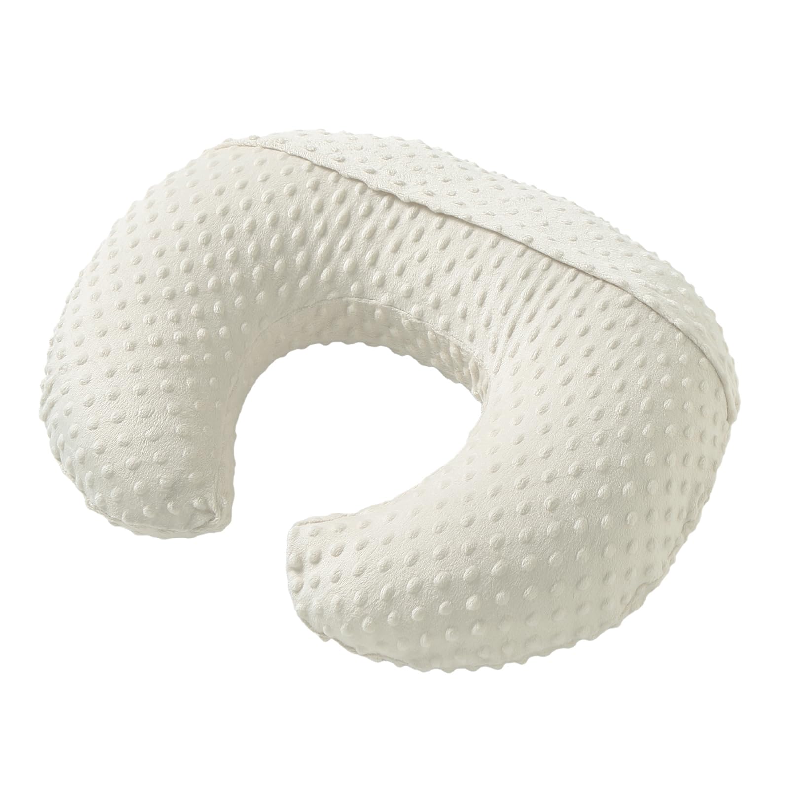 Almohada de lactancia y posicionador para lactancia, almohadas de lactancia materna ultra suaves para más apoyo para mamá y bebé, con funda de minky extraíble de primera calidad (prístino)