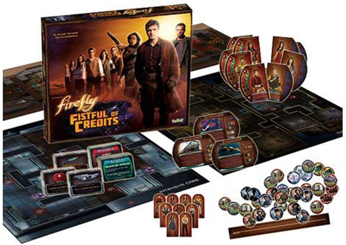 Firefly Fistful of Credits Board Game 23008 Toy Vault Games Toys & Games