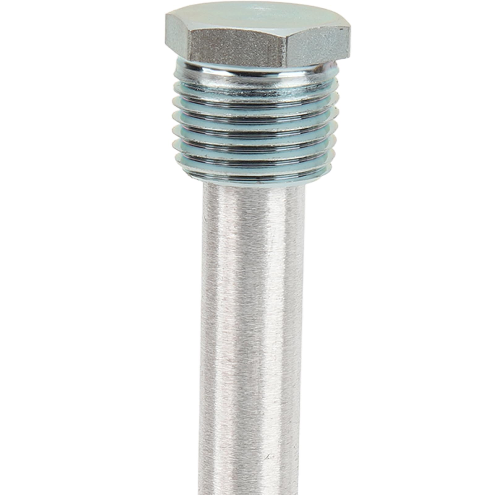 Tige D'anode Robuste et Fiable, Filetage NPT 1/2 Pouces, Capuchon en Zinc Bleu, Tige D'anode en Magnésium pour Chauffe-eau de Camping-car, 2 Pièces