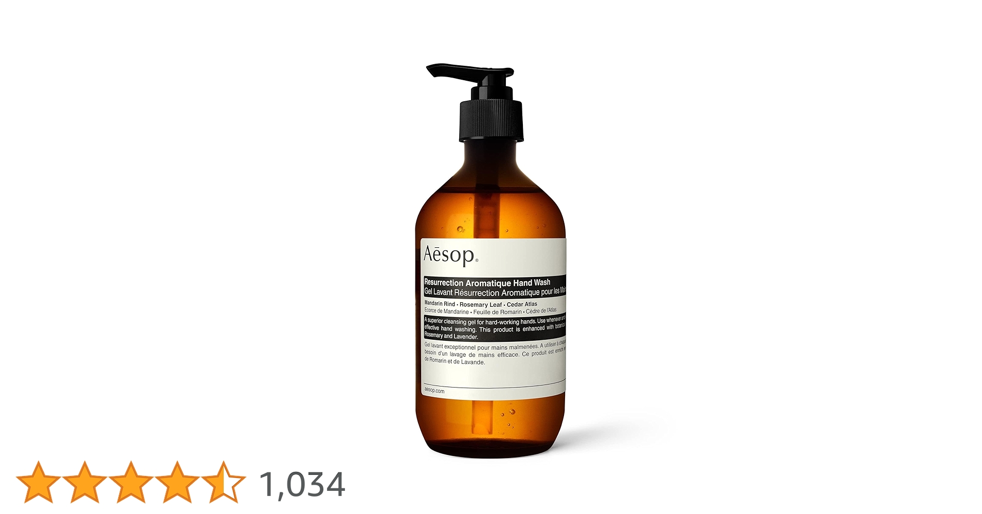Aesop Hand Wash 500mL 2本セット Aesop Hand Wash 500mL 2本セット