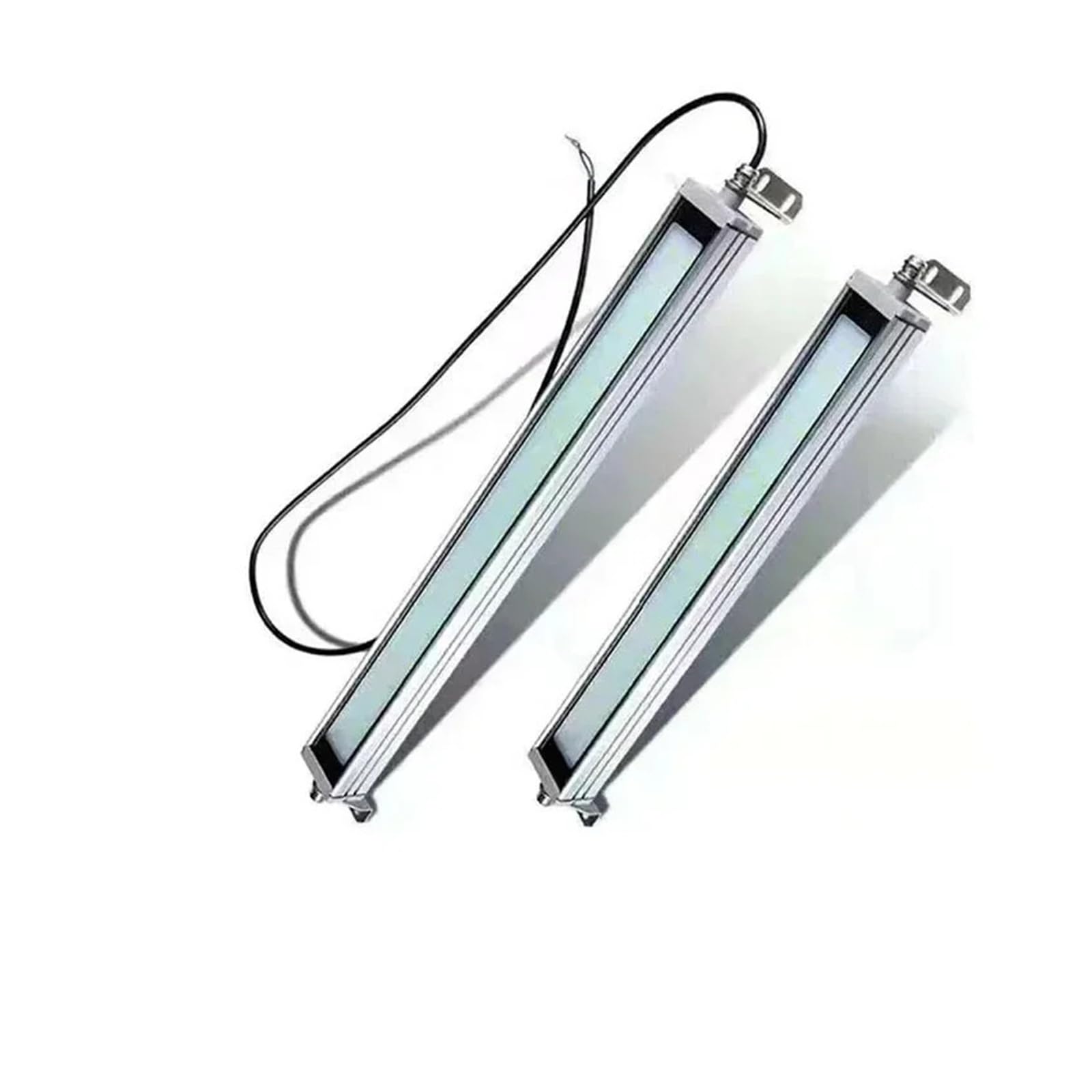 Światło robocze obrabiarki, wodoodporny, olejoodporny i przeciwwybuchowy wspornik obrotowy 24 V 220 oświetlenie tokarki CNC Wysoka jasność(Length-53CM,AC 100-230V)
