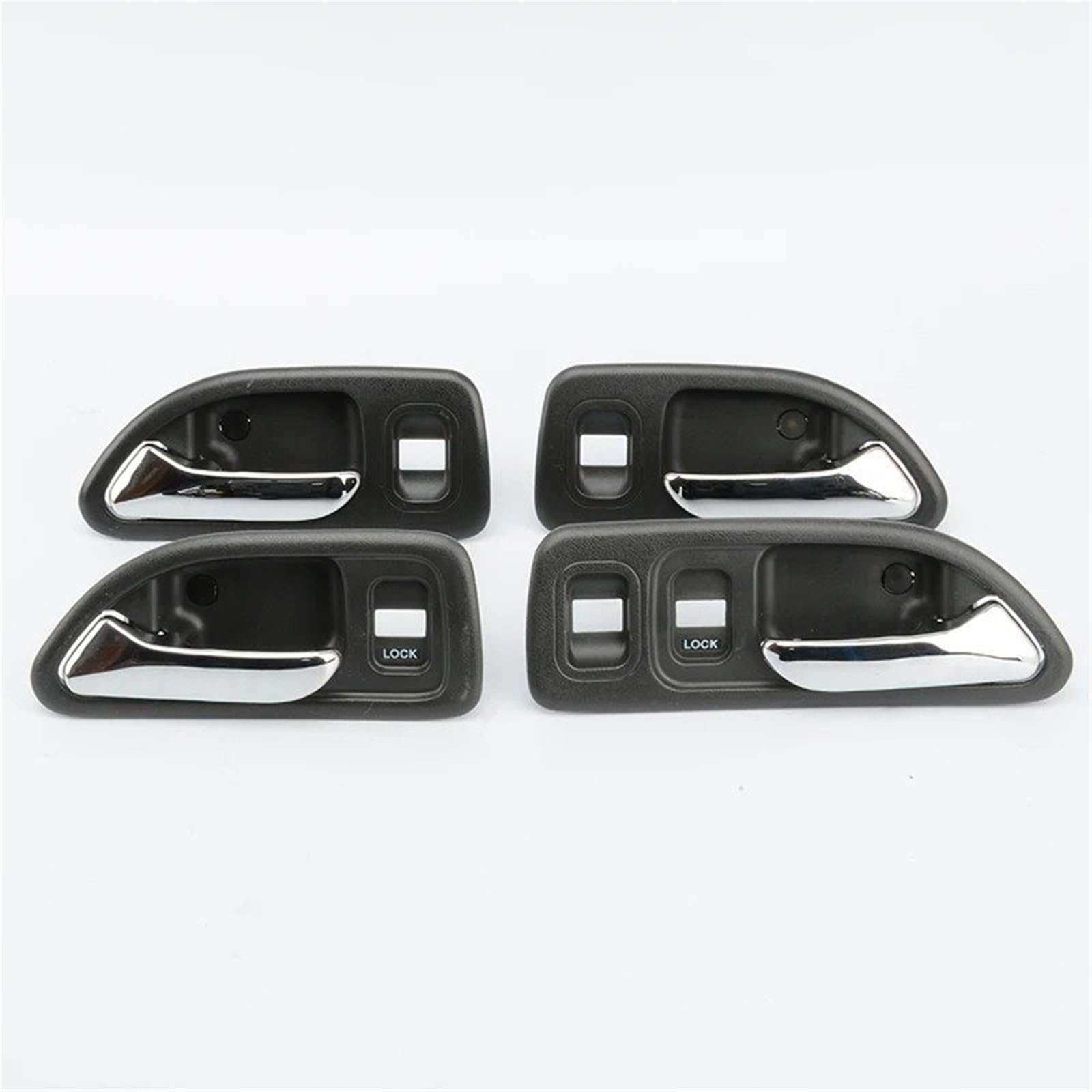 VGSQPYUW Car Interior Door Handles for Accord 1994 1995 1996 1997 SV4 Chroming Car Interior Door Handle(4PCS Black)