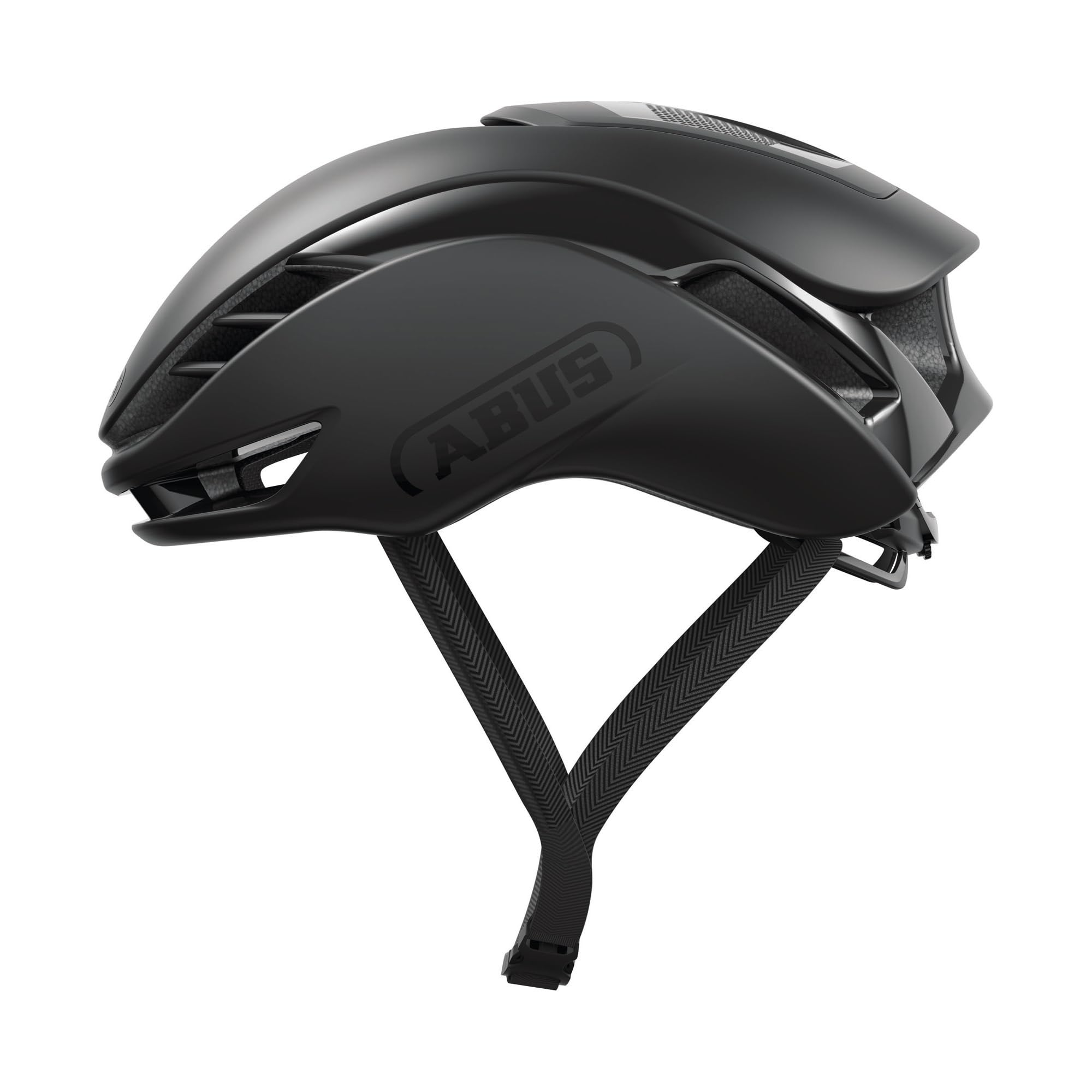 ABUS GameChanger 2.0 Racing Bicycle Helmet - High-performance Aero Road Bike Helmet with Optimised Aerodynamics and Ventilation for Men and Women - Size L, Black