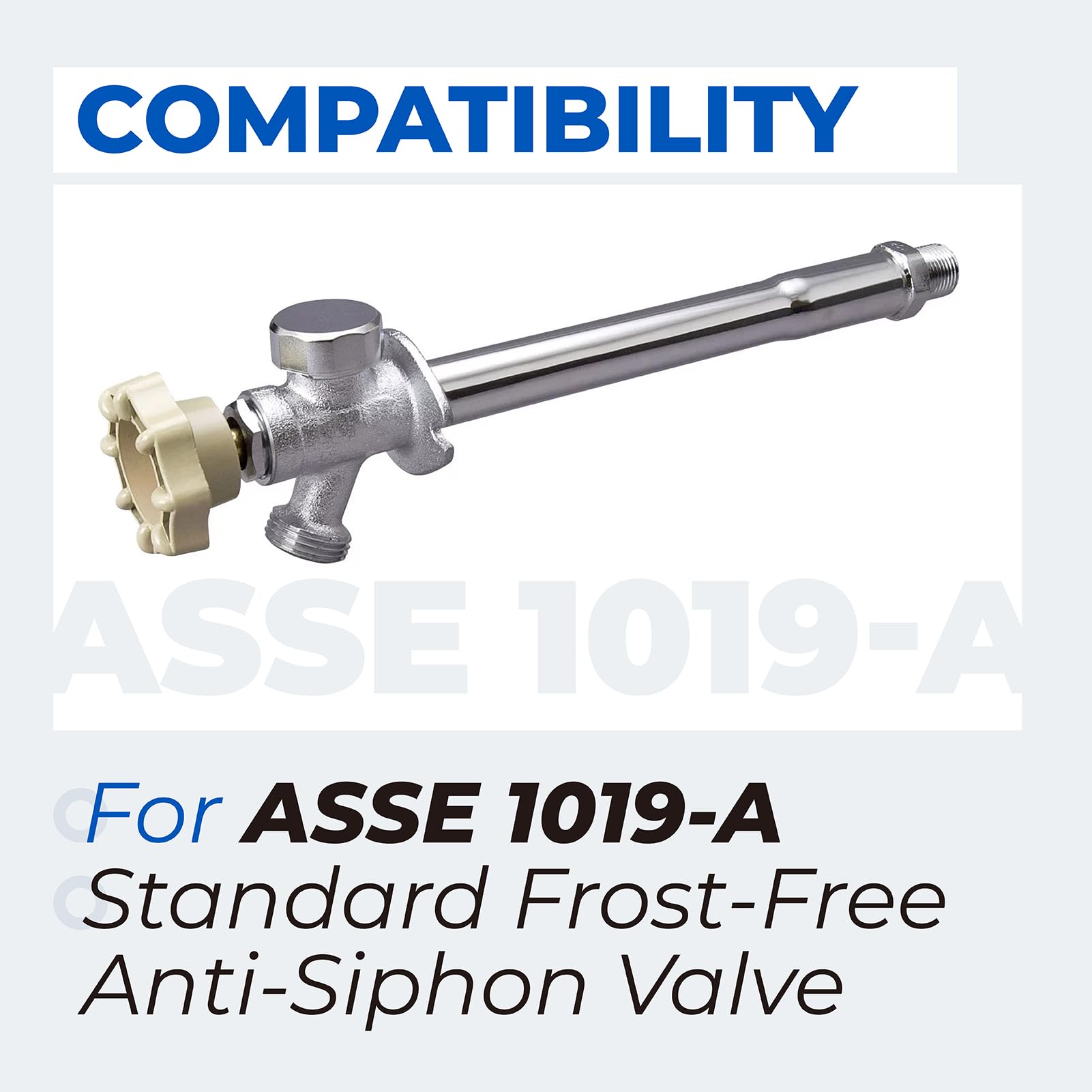 bot－-a Xinafan ASSE 1019-A Outdoor Faucet Repair Kit with Teflon Tape