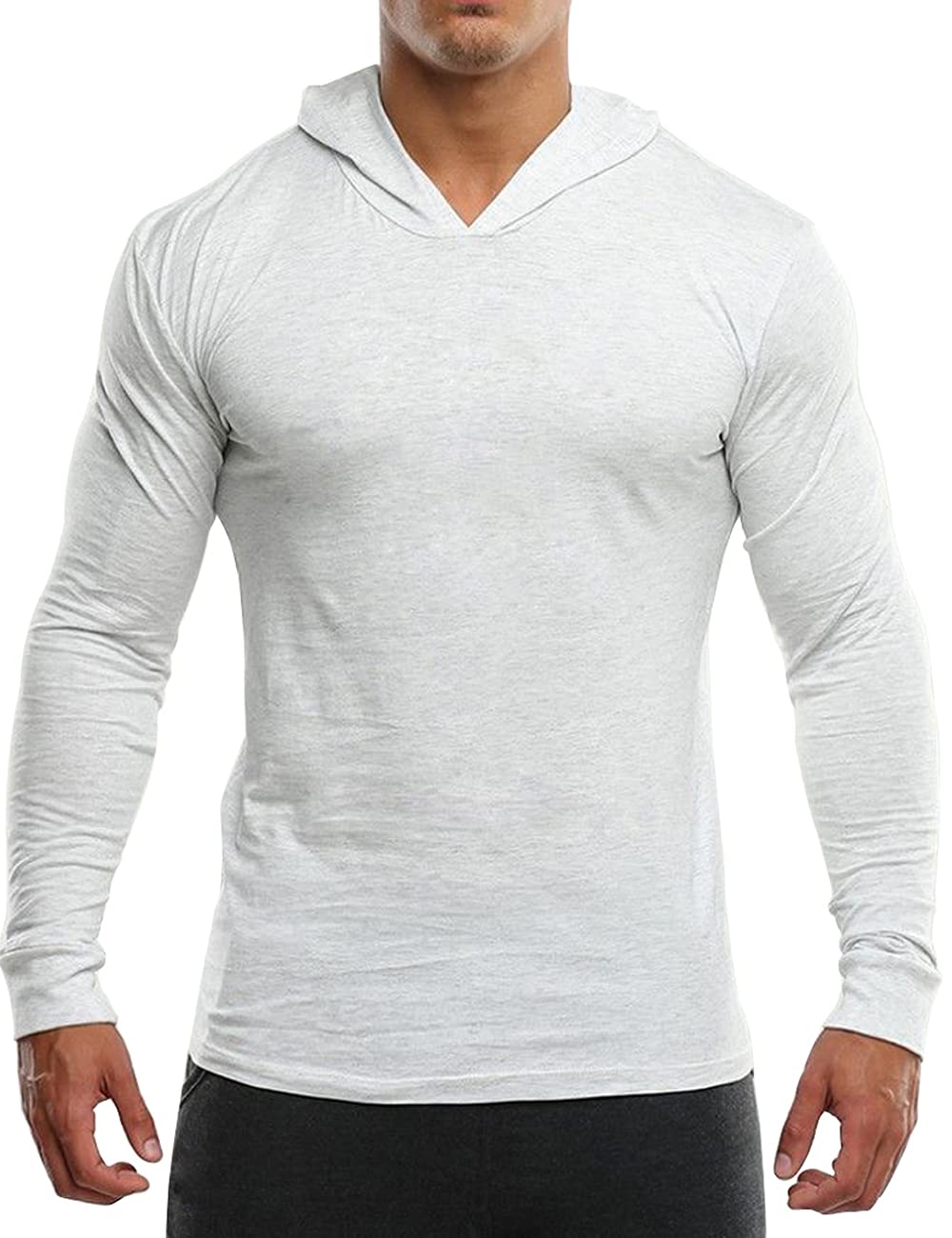 Hommes Bodybuilding Sweats à Capuche Gym T-Shirts de Sport Hoodies