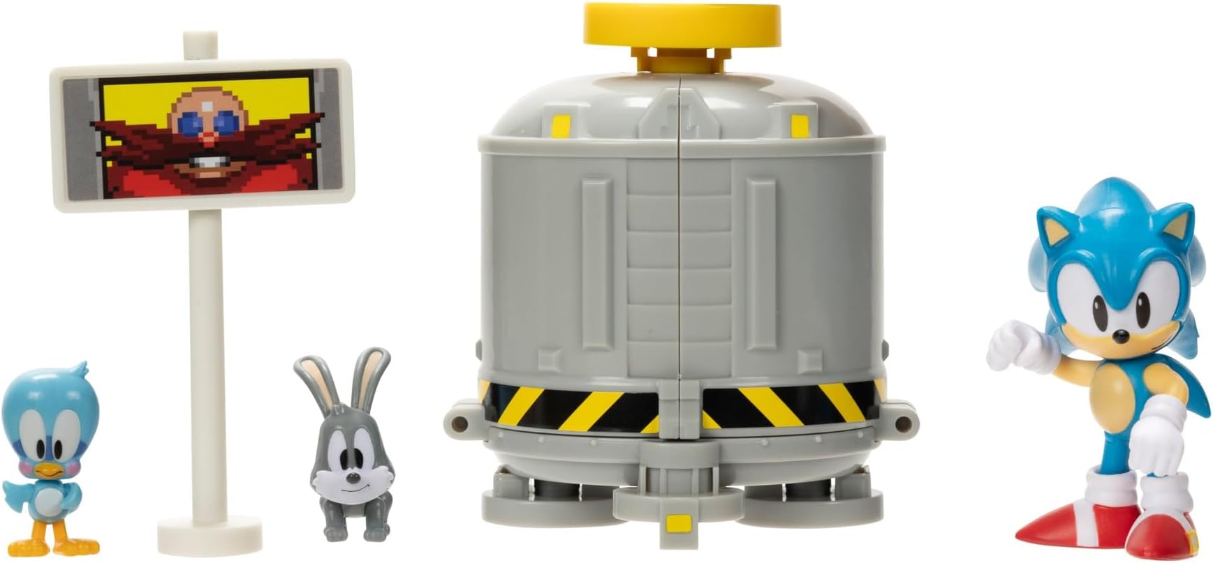 Sonic The Hedgehog 2.5" Level Clear Diorama