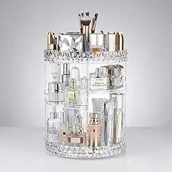 Vittak Organizador de Maquiagem Cosméticos Jóias em Acrílico Giratório 360º