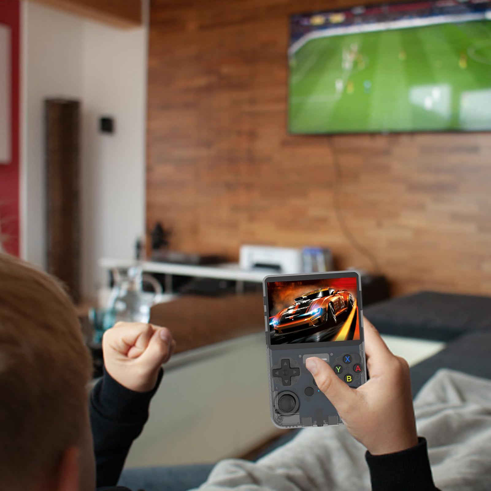 Mini Juego Retro: videoconsola portátil, Reproductor de Juegos Recargable | dispositivo de entretenimiento portátil | para niños Adolescentes Adultos Viajes Escuela Hogar Reuniones Ocio Sesione