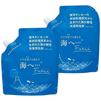 Amazon | がんこ本舗 洗濯洗剤 海へ・・・ Fukii 詰替 380g 2個