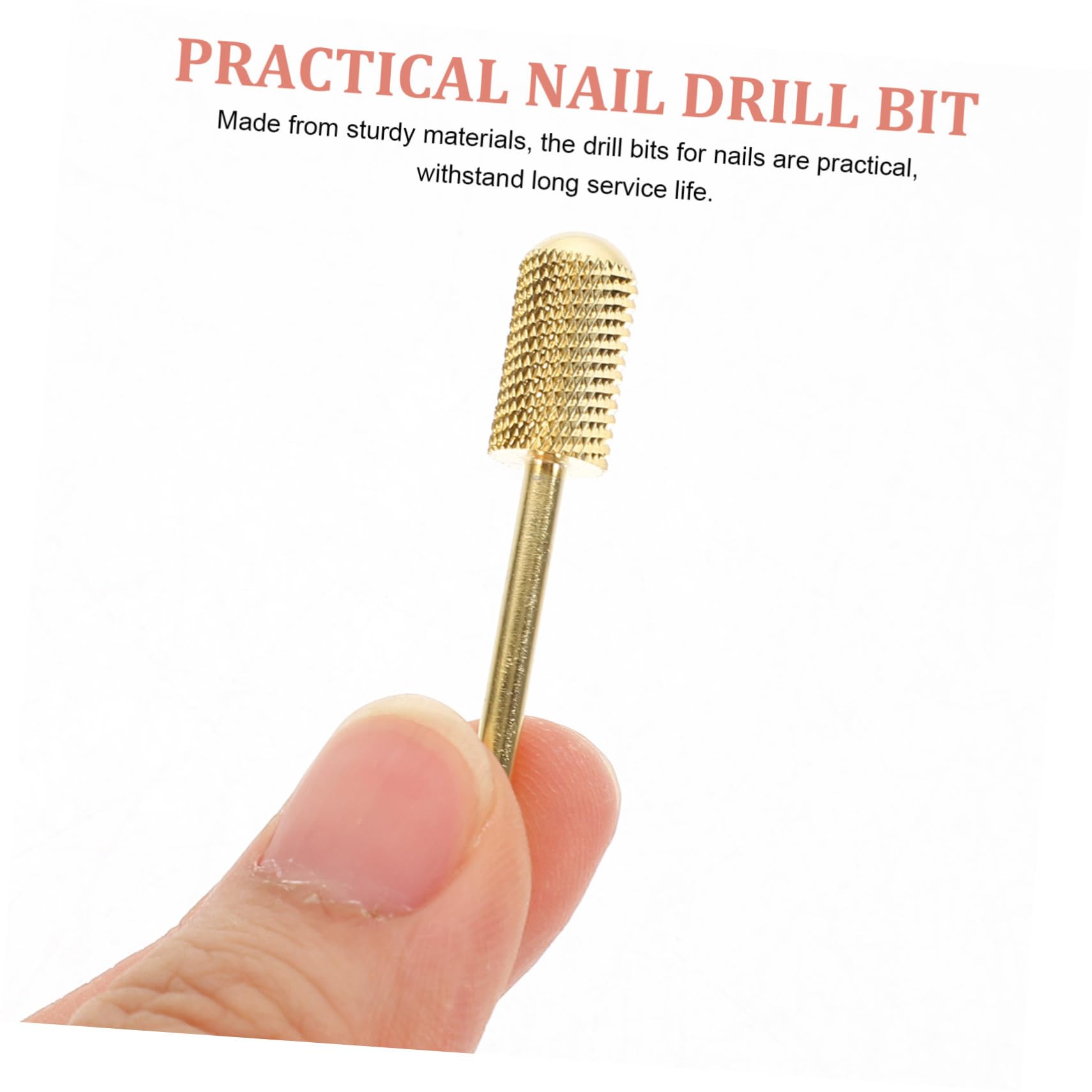 MAGICLULU 6 Uds Cabezal De Molienda Broca Para Uñas Suministros De Manicura Brocas Para Uñas Brocas Para Uñas Acrílicas Brocas Para Cutículas De Uñas Brocas De Carburo Plataforma De